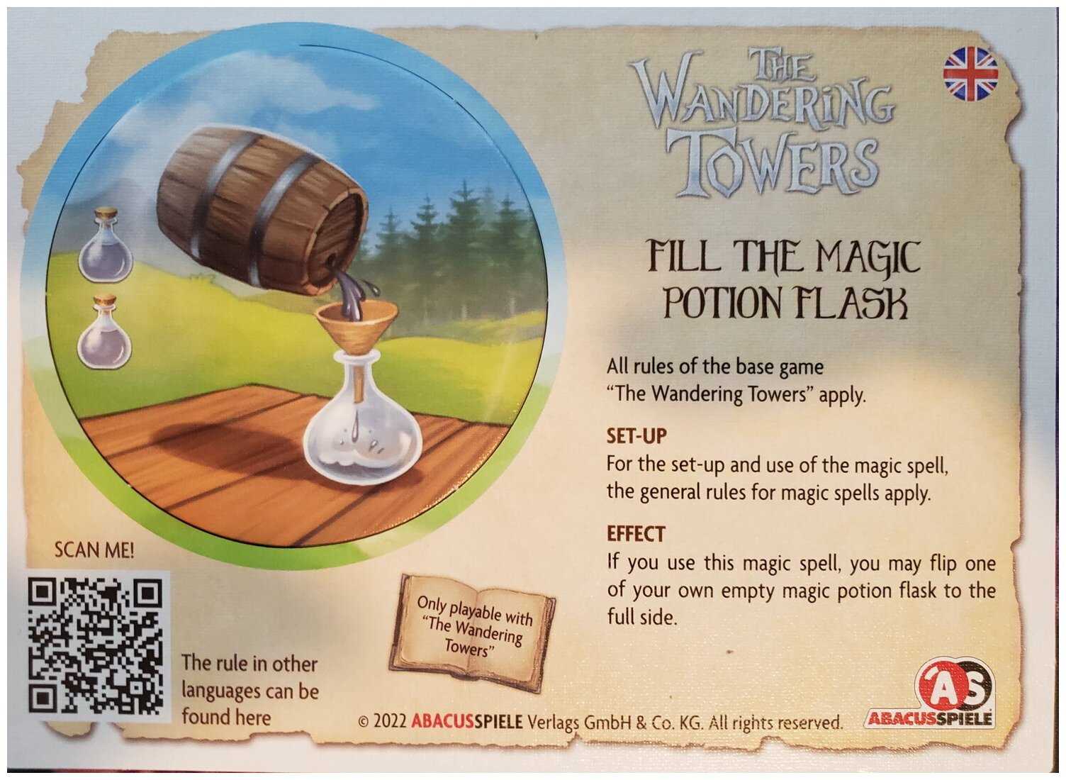 The Wandering Towers - Fill the Magic potion flask