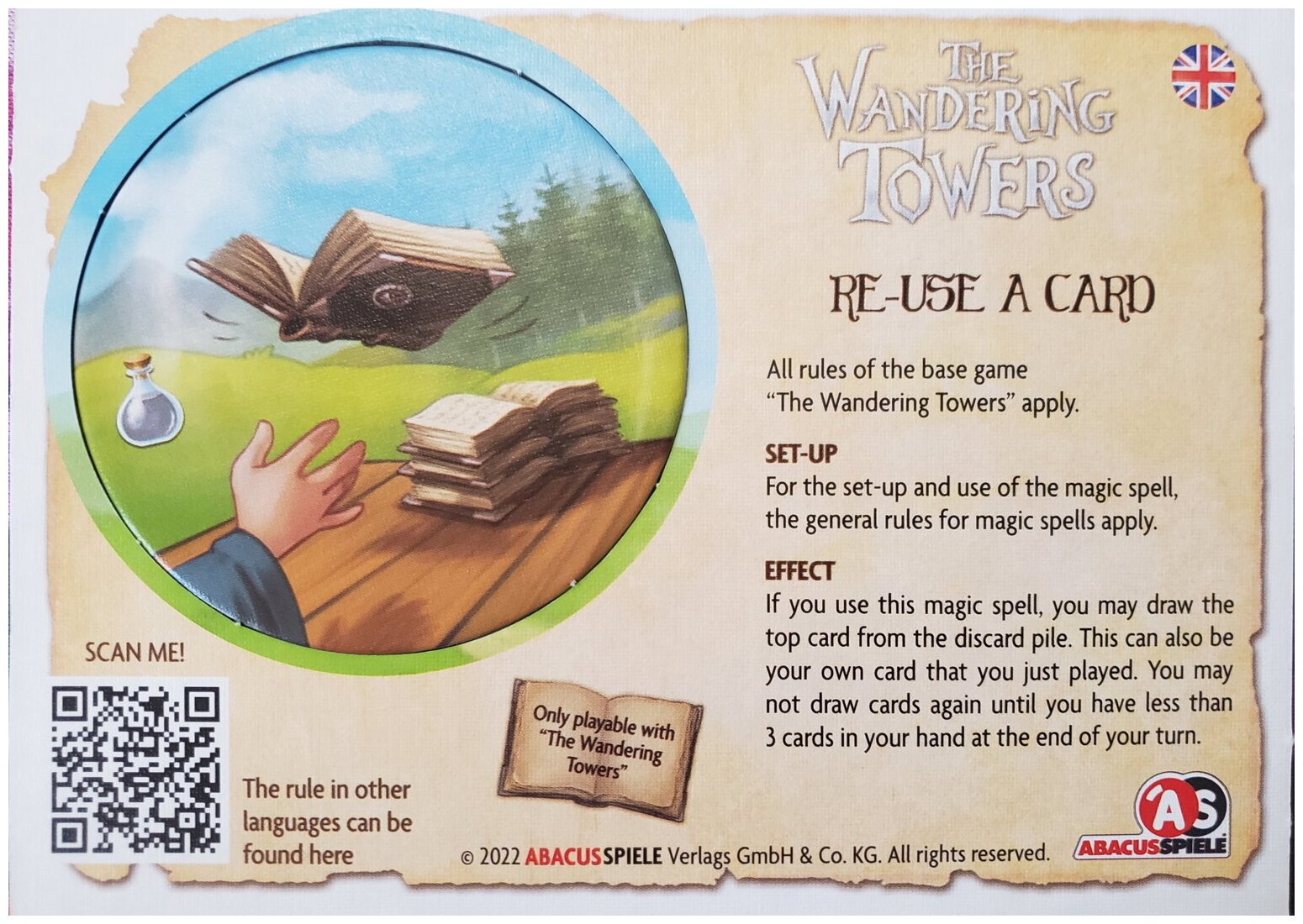 The Wandering Towers - Re-Use A Card