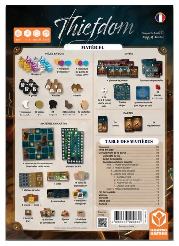 Thiefdom - Pack de langue FR