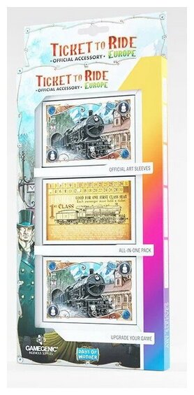 Ticket To Ride - Europe - Official Art Sleeves