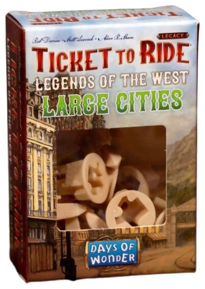 Ticket to Ride - Legends of the West - Large Cities - Legacy
