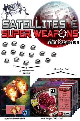 Tiny Epic Galaxies: Satellites & Super Weapons