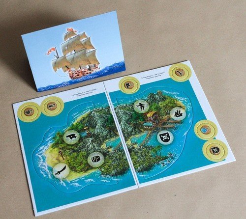 Tortuga - Queenie 2 - Île & tuiles "Île"