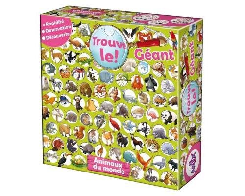 Trouve-le ! Géant : Animaux du monde
