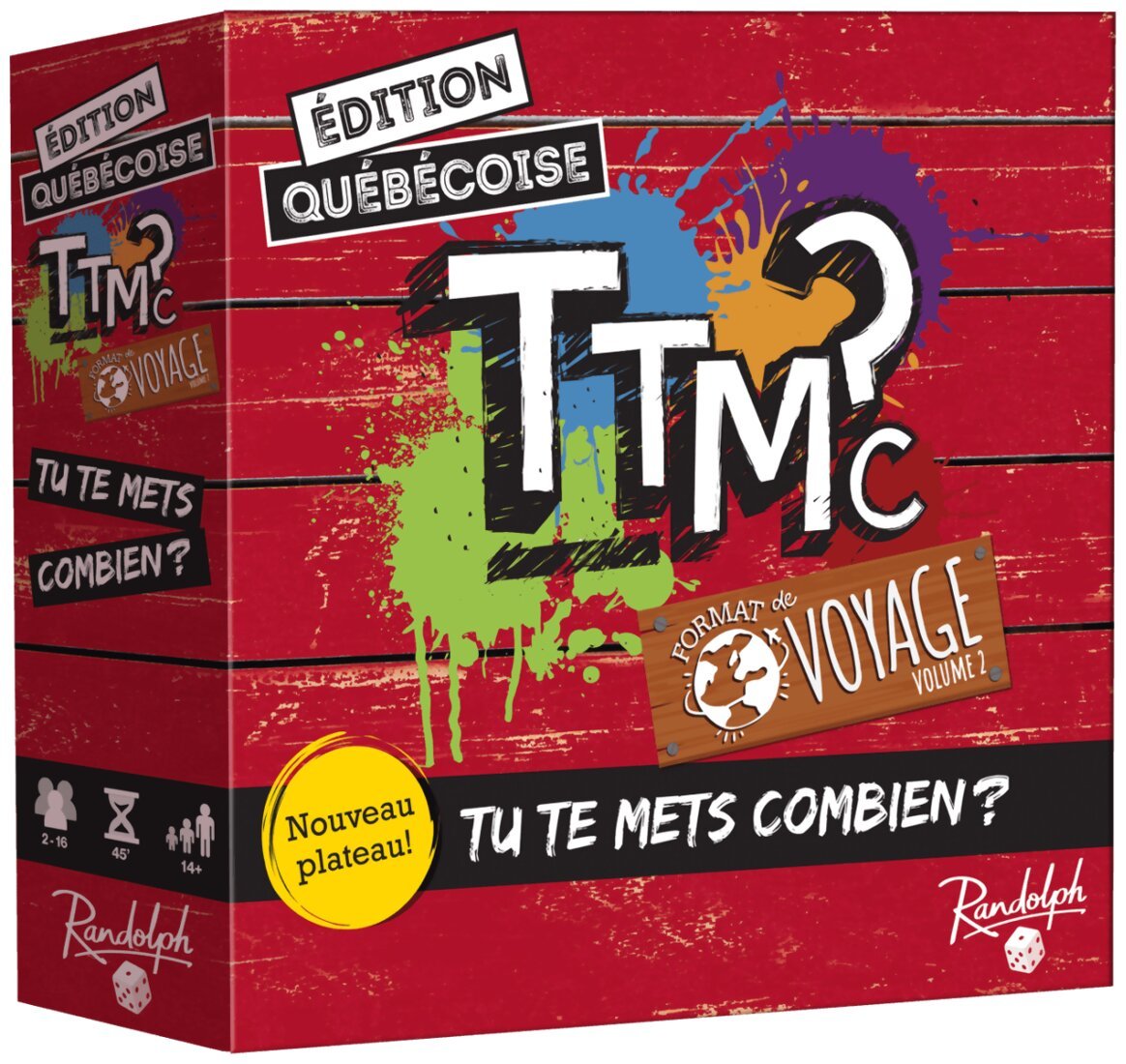 TTMC - Édition Québécoise Voyage Volume 2 - Tu Te Mets Combien ?