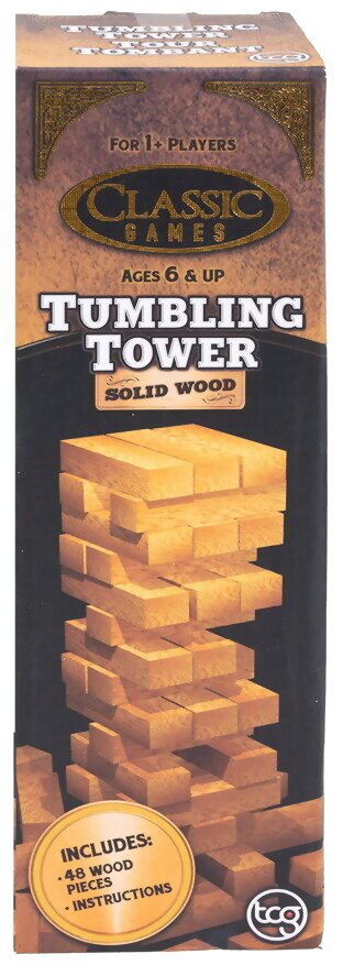Tumbling Tower - Solid Wood