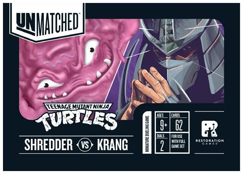 Umatched Adventures - Teenage Mutant Ninja Turtles - Shredder vs Krang