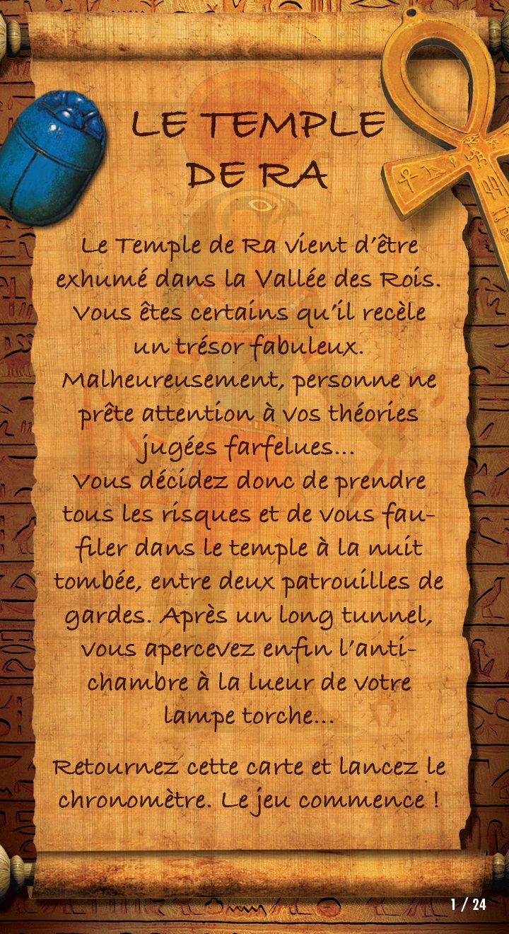 Unlock! Demo Adventures - Le Temple de Râ