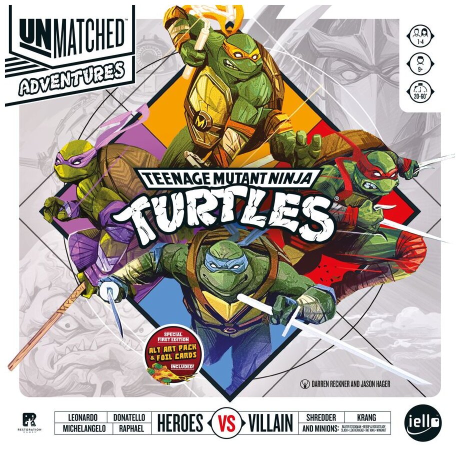 Unmatched Adventures - Teenage Mutant Ninja Turtles