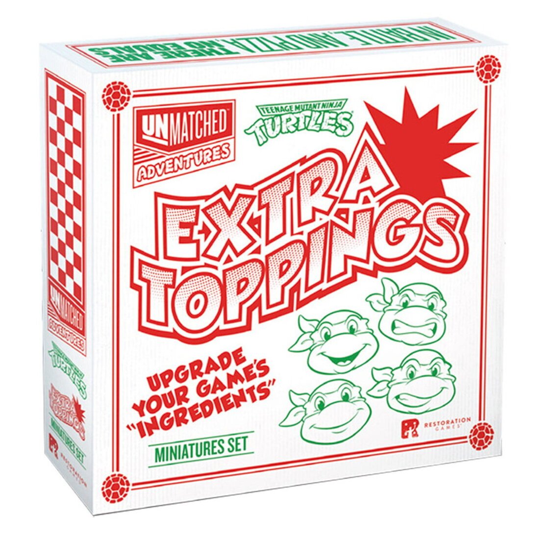 Unmatched Aventures - Teenage Mutant Ninja Turtles - Extra Toppings