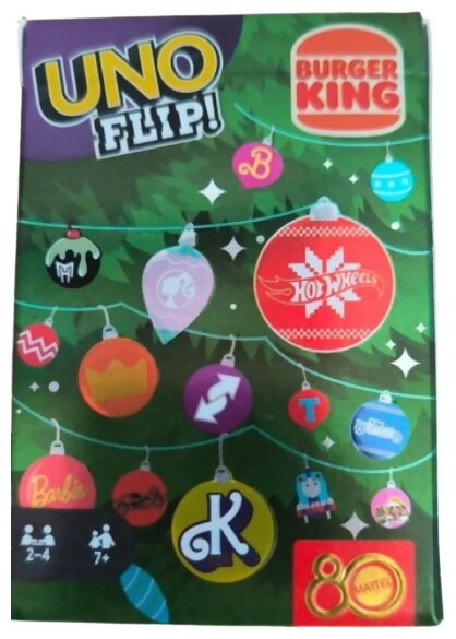 Uno Flip! - Burger King Noël