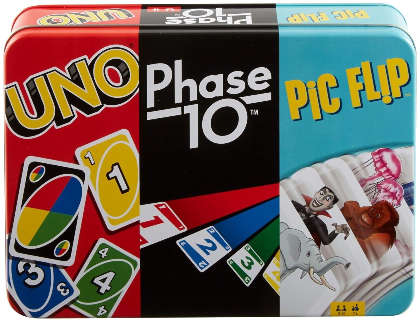 Uno / Phase 10 / Pic Flip
