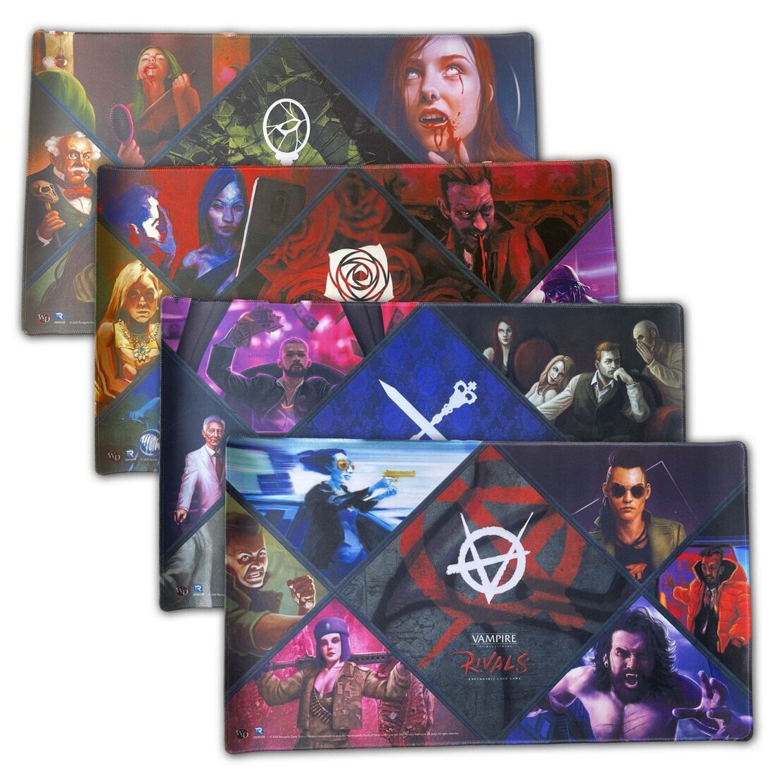 Vampire Rivals – Pack De 5 Tapis