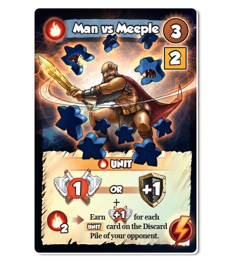 Vikings Gone Wild - Masters of Elements – Man vs Meeple Promo Card