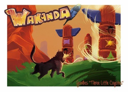 Wakanda : 3 little coyotes