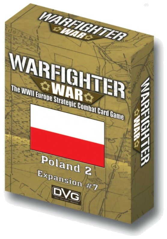 Warfighter War - Poland 2 - The WWII Europe Strategic Combat Card Game