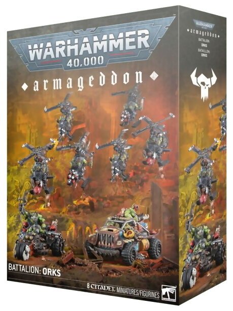 Warhammer 40k - Armageddon - Bataillon Orks