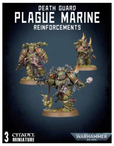 Warhammer 40k - Death Guard - Plague Marine Reinforcements