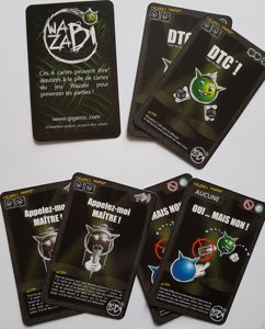 Wazabi - cartes promotionnelles