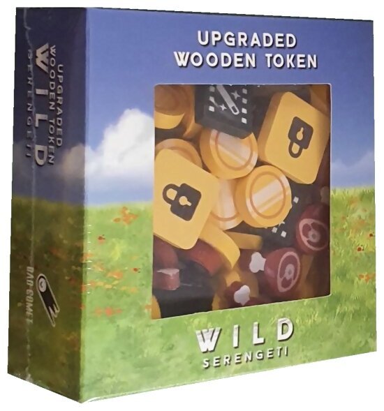 Wild - Upgraded Wooden Token - Serengeti