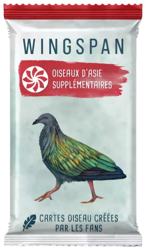 Wingspan - Oiseaux d'Asie Supplémentaires - Cartes Oiseau Créées Par Les Fans