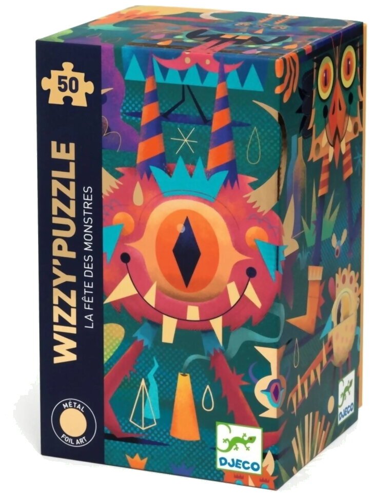 Wizzy Puzzle - La Fête Des Monstres - 50 Pièces