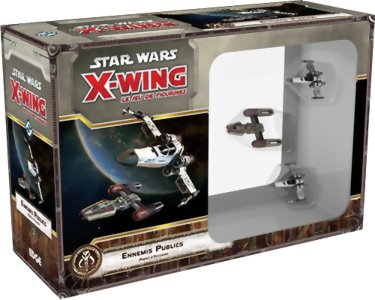 X-Wing - Ennemis Publics - Star Wars - Le jeu de figurines - Paquet d'Extension