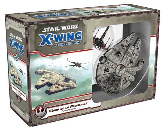 X-Wing - Héros de la résistance - Star Wars - Le jeu de figurines - Paquet d'Extension