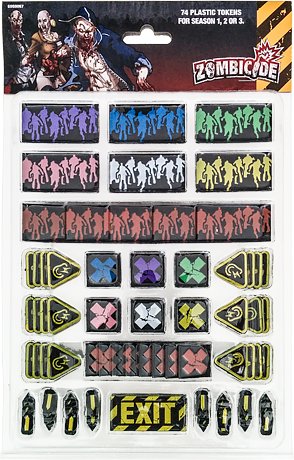 Zombicide : Set de Pions en plastique
