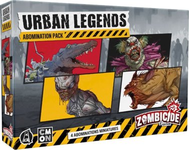 Zombicide - Urban Legends Abominations - 2e édition
