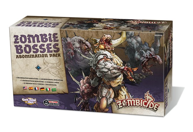 Zombicide black plague - Zombie Bosses - Abomination Pack