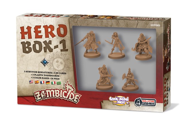 Zombicide - Black Plague - Hero Box-1