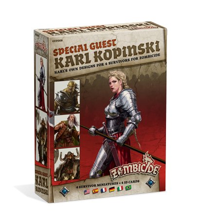 Zombicide black plague - Special Guest: Karl Kopinski