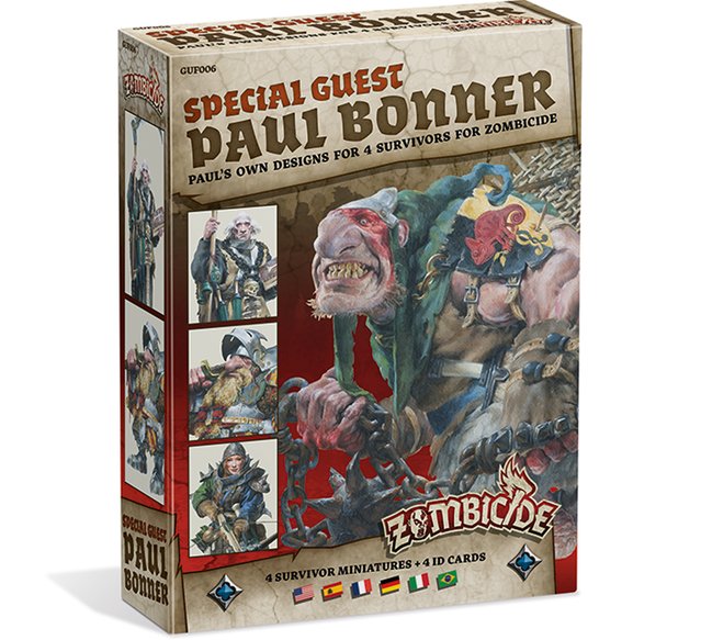 Zombicide black plagued , spécial guest Paul Bonner
