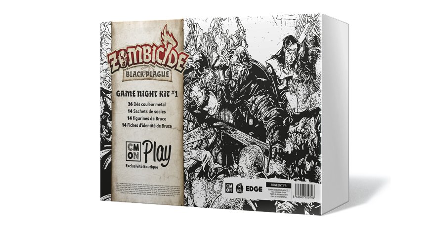 Zombicide Black Plague Game Night Kit #1