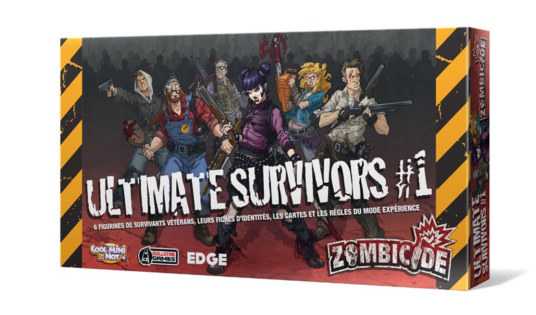 Zombicide : Ultimate Survivors & Experience cards