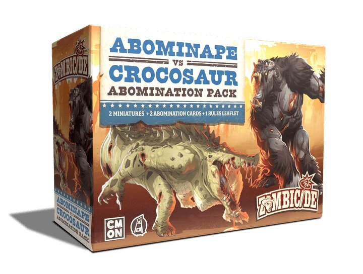 Zombicide - Undead or Alive - Abominape vs Crocosaur