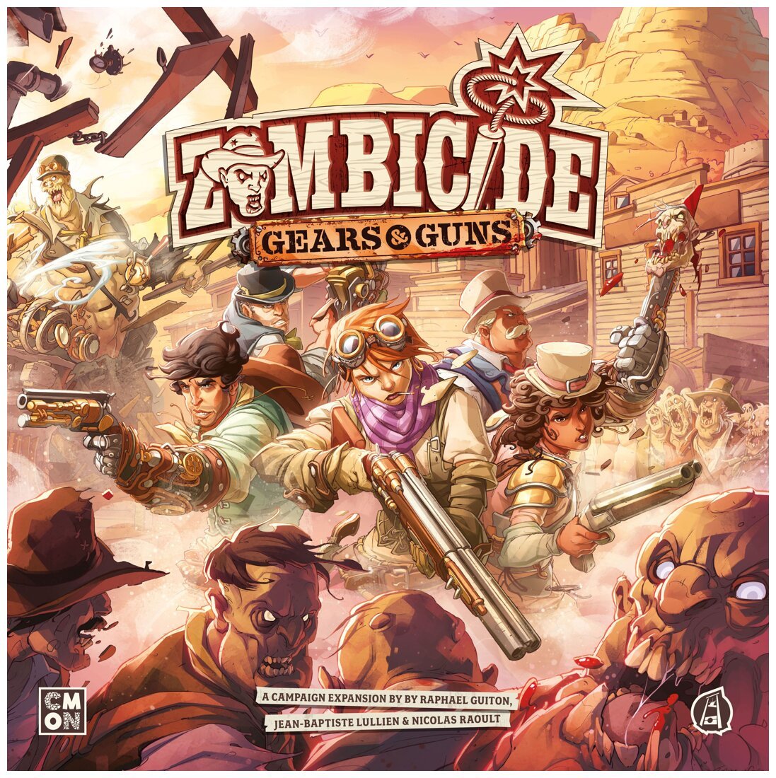 Zombicide - Undead or Alive – Gears & Guns
